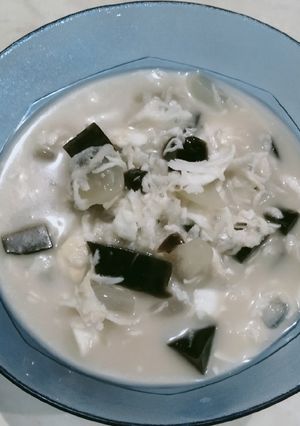 Foto resep Es Kelapa Muda Cincau
