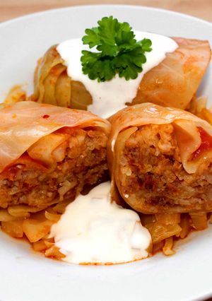 Szabolcsi töltött káposzta recept fotója