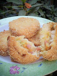 Foto resep Fried Sandwich alias Roti Tawar Goreng Isi Sayuran