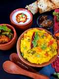 Dalia and Moong Dal Khichdi