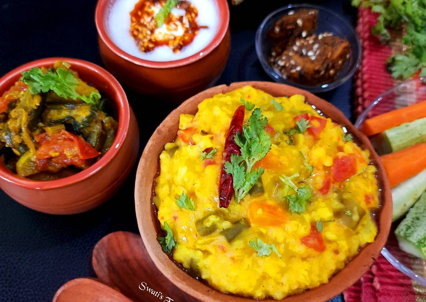 Dalia and Moong Dal Khichdi