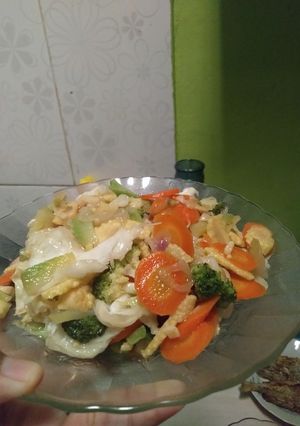 Foto resep Tumis sayur pelangi