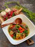 Sour Spicy Beef Soup (Asem Asem Daging)