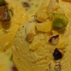 A picture of Rasmalai.