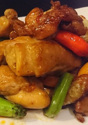 火爆豆瓣辣子雞 的食譜成品照片