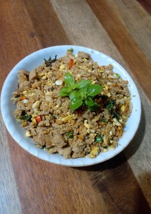 Foto resep Oncom tumis orek telor