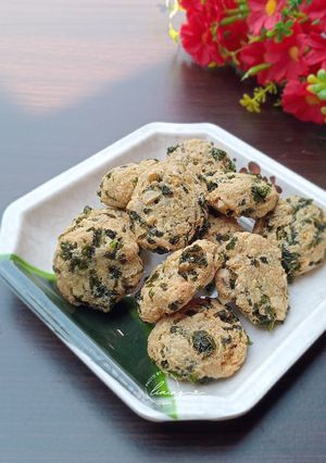 Foto resep Perkedel Tahu Oat Daun Singkong