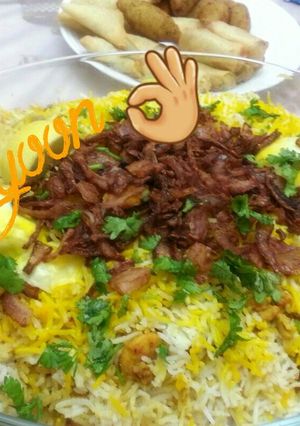 صورة لوصفة برياني الربيان اللذيذ 👍🍤🍤
