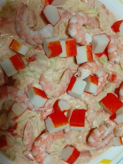Una foto de Cocktail de marisco