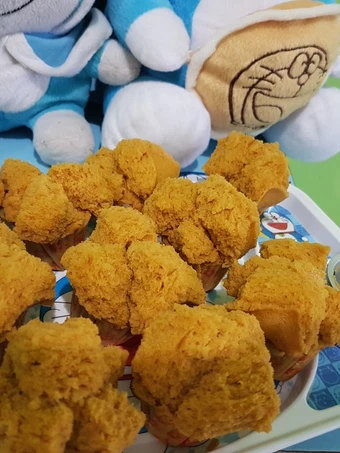 Cara Mudah Menyiapkan Resep Bolu kukus gula merah lembut &amp; mekrok yang Menggugah Selera Anti Ribet, Sempurna
