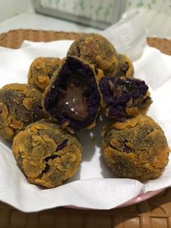 Foto resep Ide jualan(bola ubi coklat lumer)