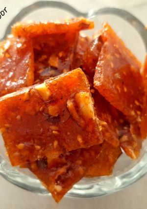 عکسی از دستور بادام سوخته (آبنبات بادام)