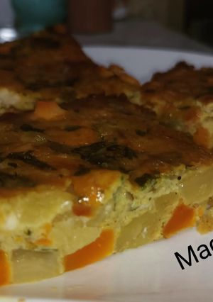 صورة لوصفة غراتان اللحم والخضار 🥘🥘🥩🍖