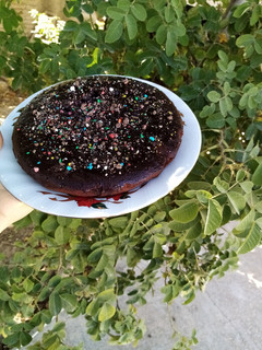 عکسی از دستور کیک خیس شکلاتی 🍫