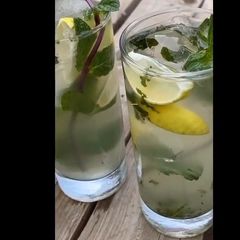 A picture of Virgin mojito.