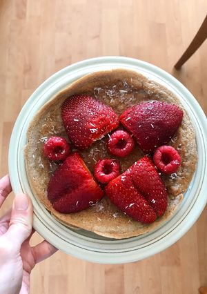 Una foto de Pancakes healthy