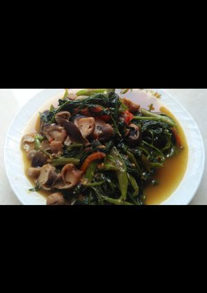 Foto resep 2. Kangkung Belacan