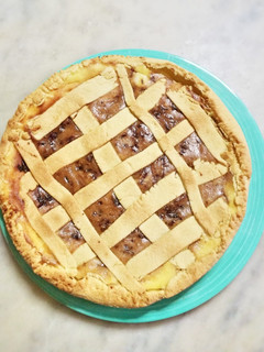 Foto di Crostata ricotta e visciole