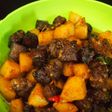 Sambal kecap ati kentang