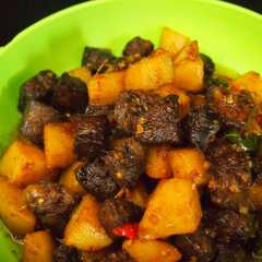 รูปของ Sambal kecap ati kentang
