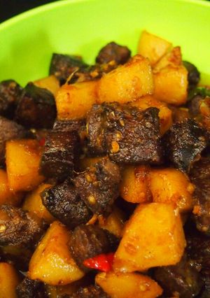 Foto resep Sambal kecap ati kentang