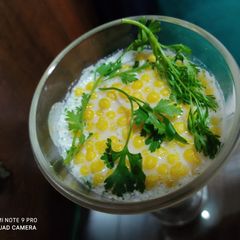 Sindhi special bundi raita A picture of Sindhi special bundi raita.