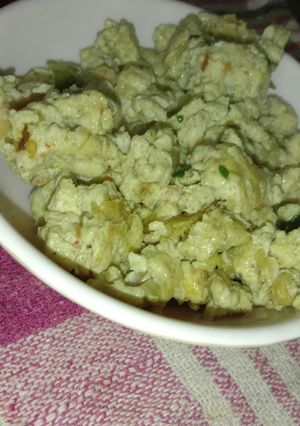 A picture of Egg bhurji.