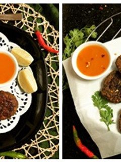 A picture of Pan Fried and Baked Fenugreek Seeds Tikki.