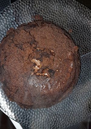 Una foto de Volcán de Chocolate con Dulce de Leche