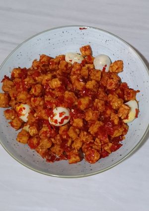 Foto resep Tempe Dadu Balado