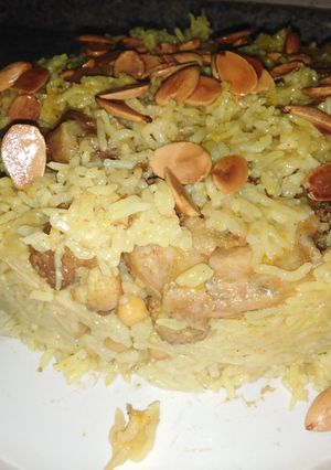 صورة لوصفة مقلوبة دجاج