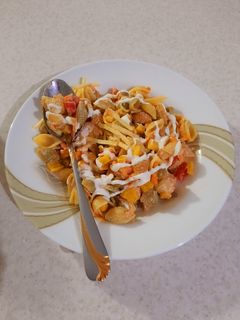 عکسی از دستور سالاد ماکارونی