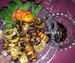 Praktis Menyajikan Cumi panggang teflon Lezat Mantap