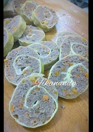 Foto resep Rolade Daging dengan Saus Coklat