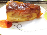 Torta de manzanas invertida
