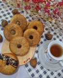 دونات کیک گردویی 😋
