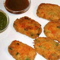 A picture of Vegetable Cutlets.