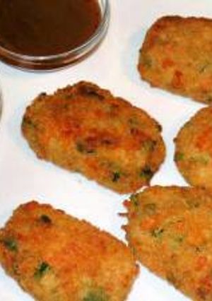 A picture of Vegetable Cutlets.