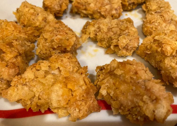 Nuggets de pollo al horno