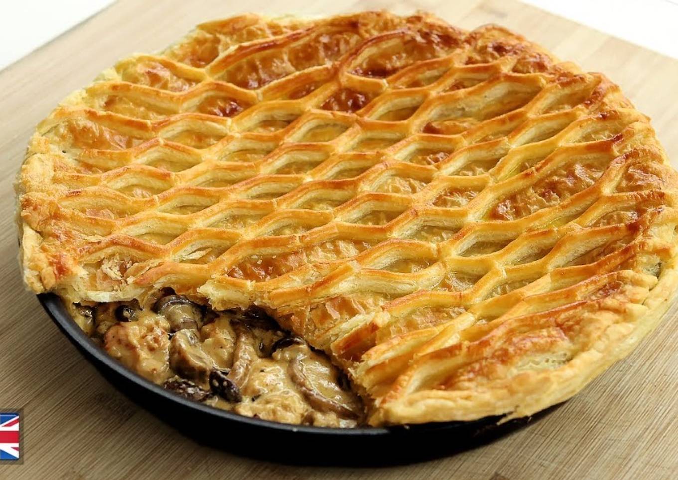 Chicken & Mushroom Pie Devina Hermawan