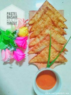 Foto resep Kulit Pangsit Renyah~Pastel Basah Kulit Pangsit