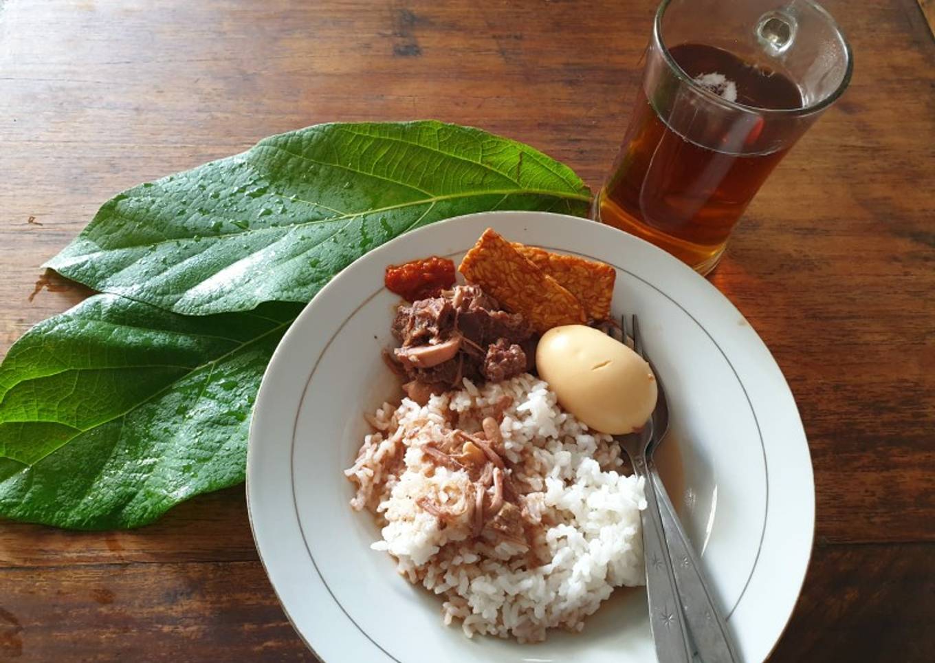 Jangan Gori (Spesial Daun Jati) khas Jogja