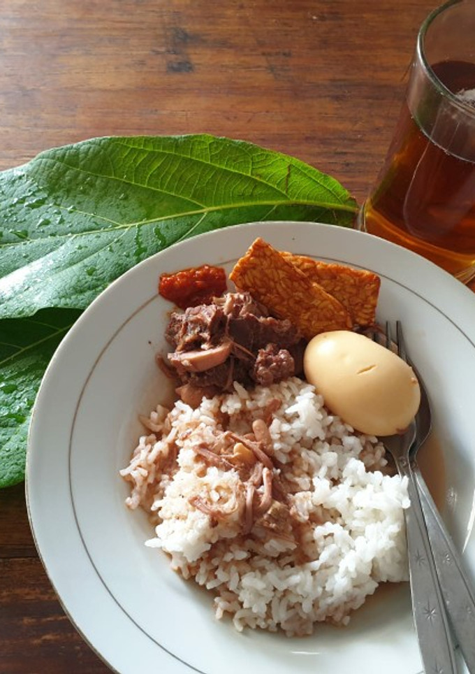 Foto resep Jangan Gori (Spesial Daun Jati) khas Jogja