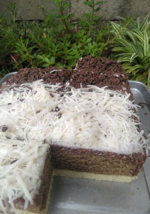 Foto resep Bolu kukus tiramisu 4 telur kempus pusss