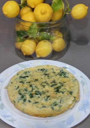 Foto principal de Tortilla de patatas con espinacas
