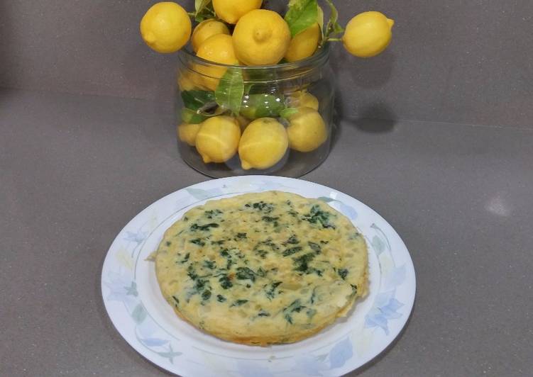 Tortilla de patatas con espinacas Receta de vilorano La cocina de