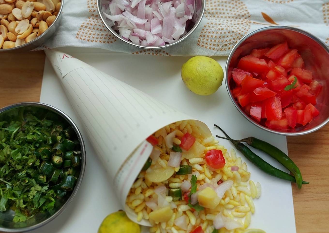 Mumbai roadside sukha bhel