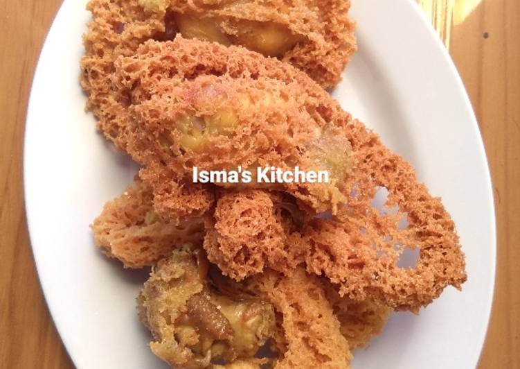 Bagaimana Menyiapkan Ayam Kremes ala bu Suharti #week14 yang Lezat