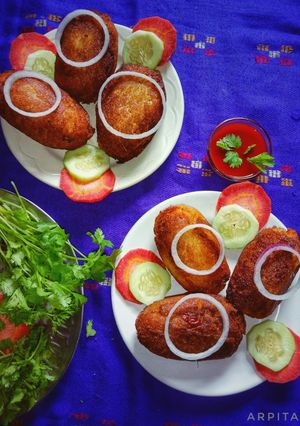 ব্রেড এগ বল (Bread Egg Ball recipe in bengali) রেসিপির প্রধান ছবি