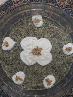 عکسی از دستور بورانی اسفناج💪😋👌